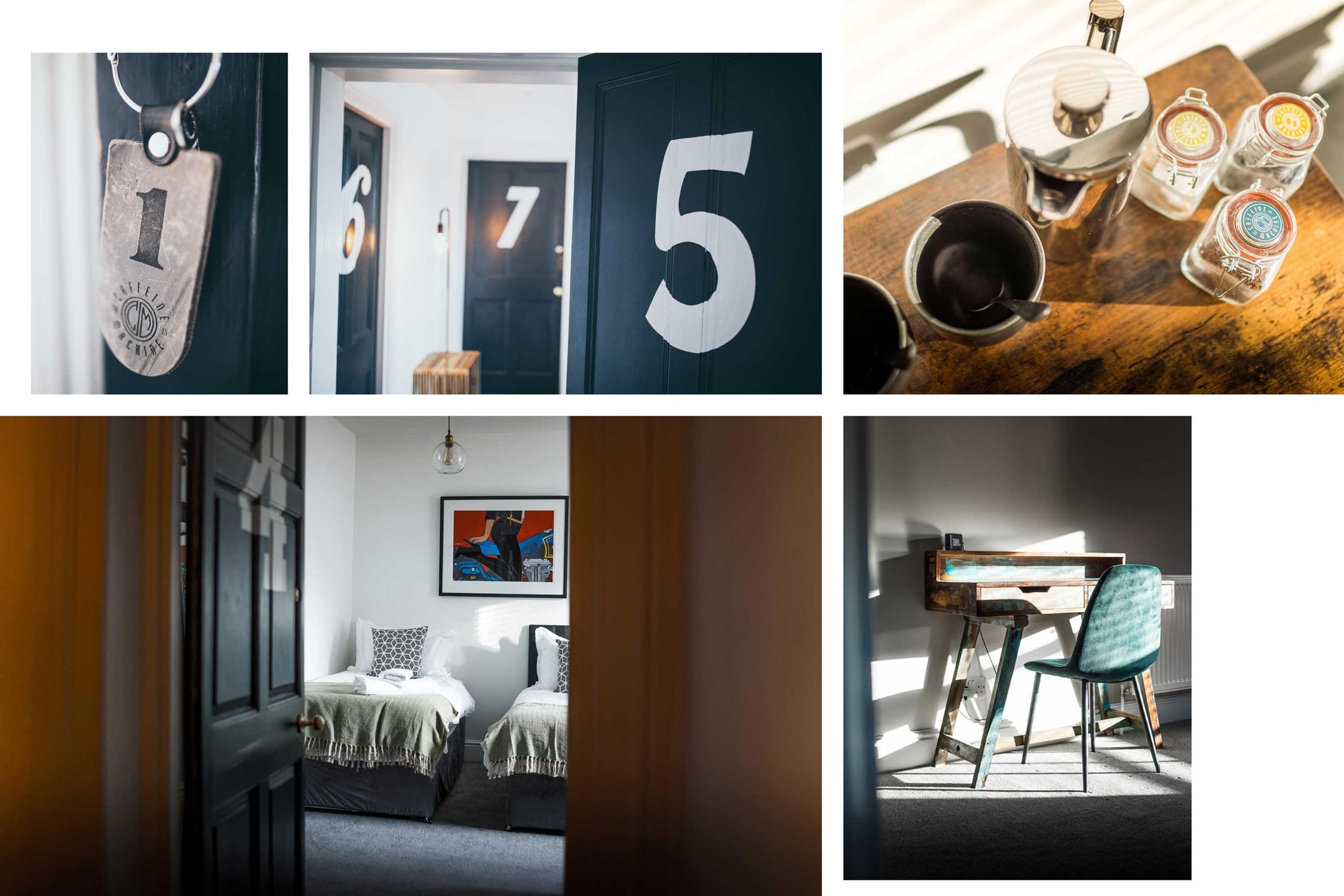 Caffeine & Machine Rooms