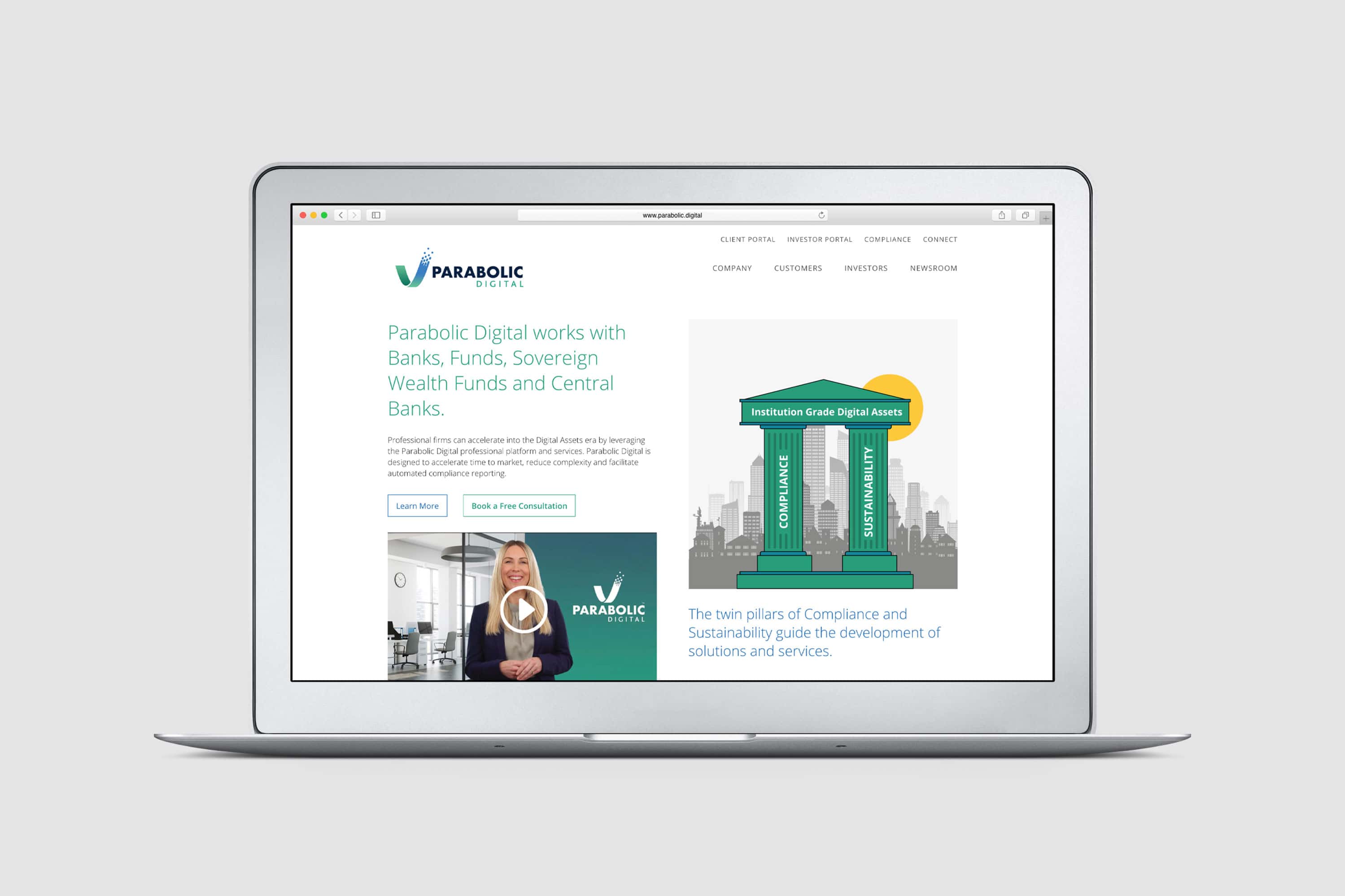 Parabolic Digital Website
