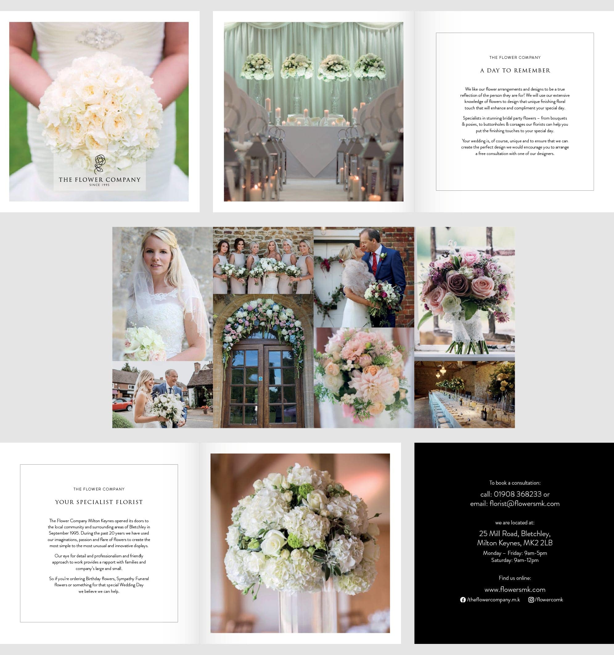 The Flower Company Marketing Booklet