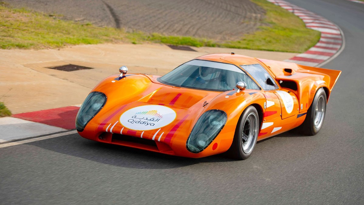 Qiddiya Lola T70 Orange Livery