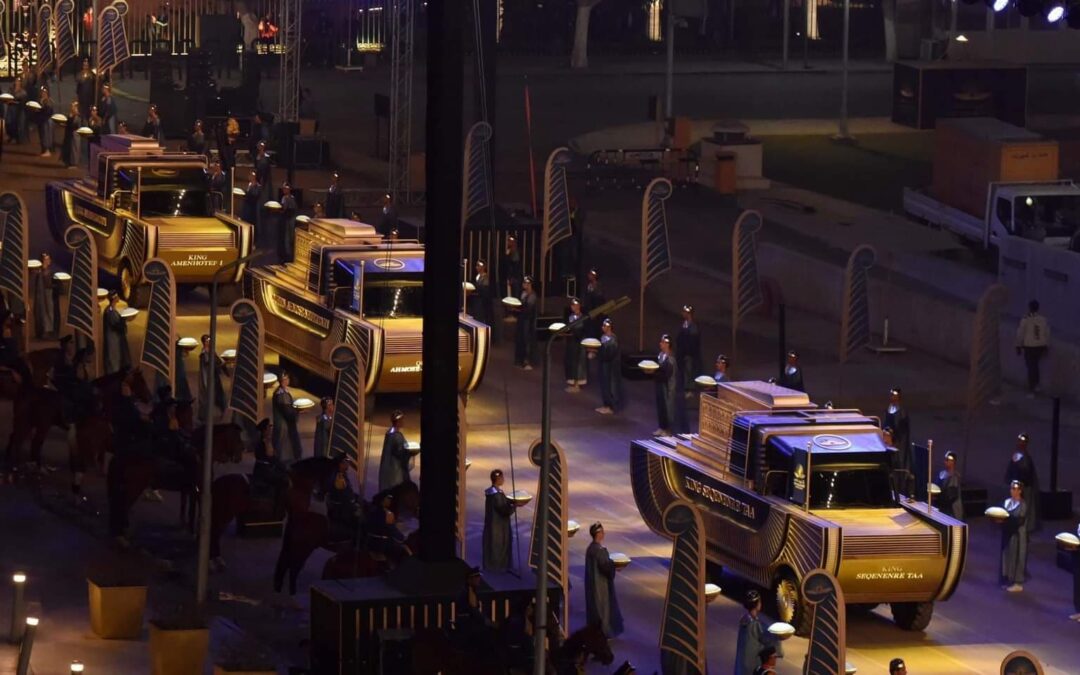 Egypt celebrates with a Pharaohs’ Golden Parade